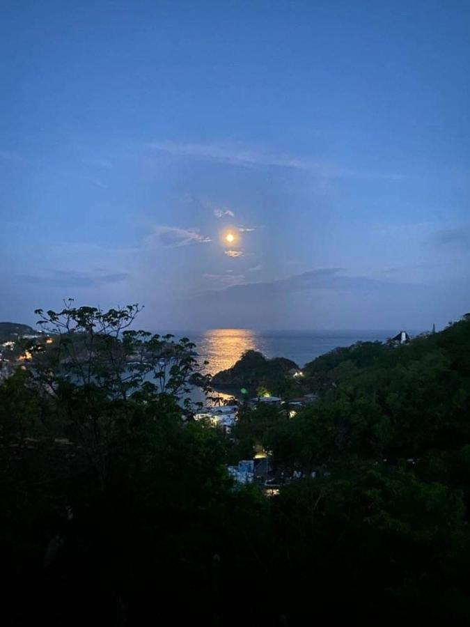 Hotel Casa Sakal à Puerto Ángel Extérieur photo
