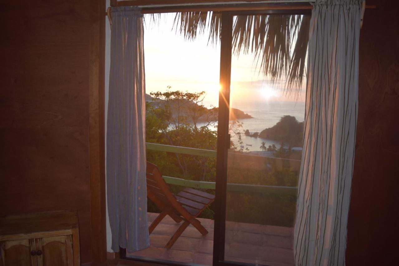 Hotel Casa Sakal à Puerto Ángel Extérieur photo